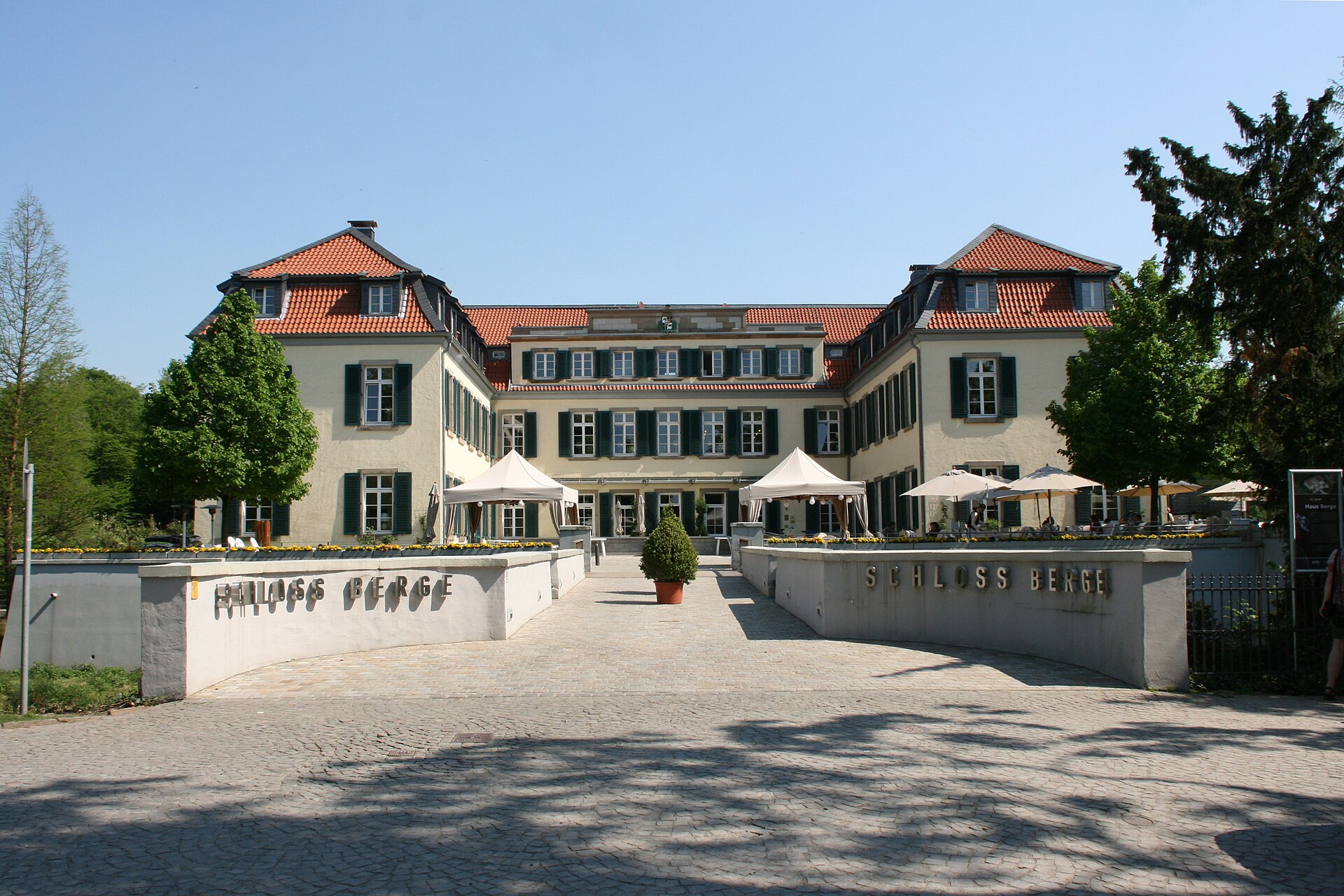 Wasserschloss Schloss Berge in Gelsenkirchen-Buer