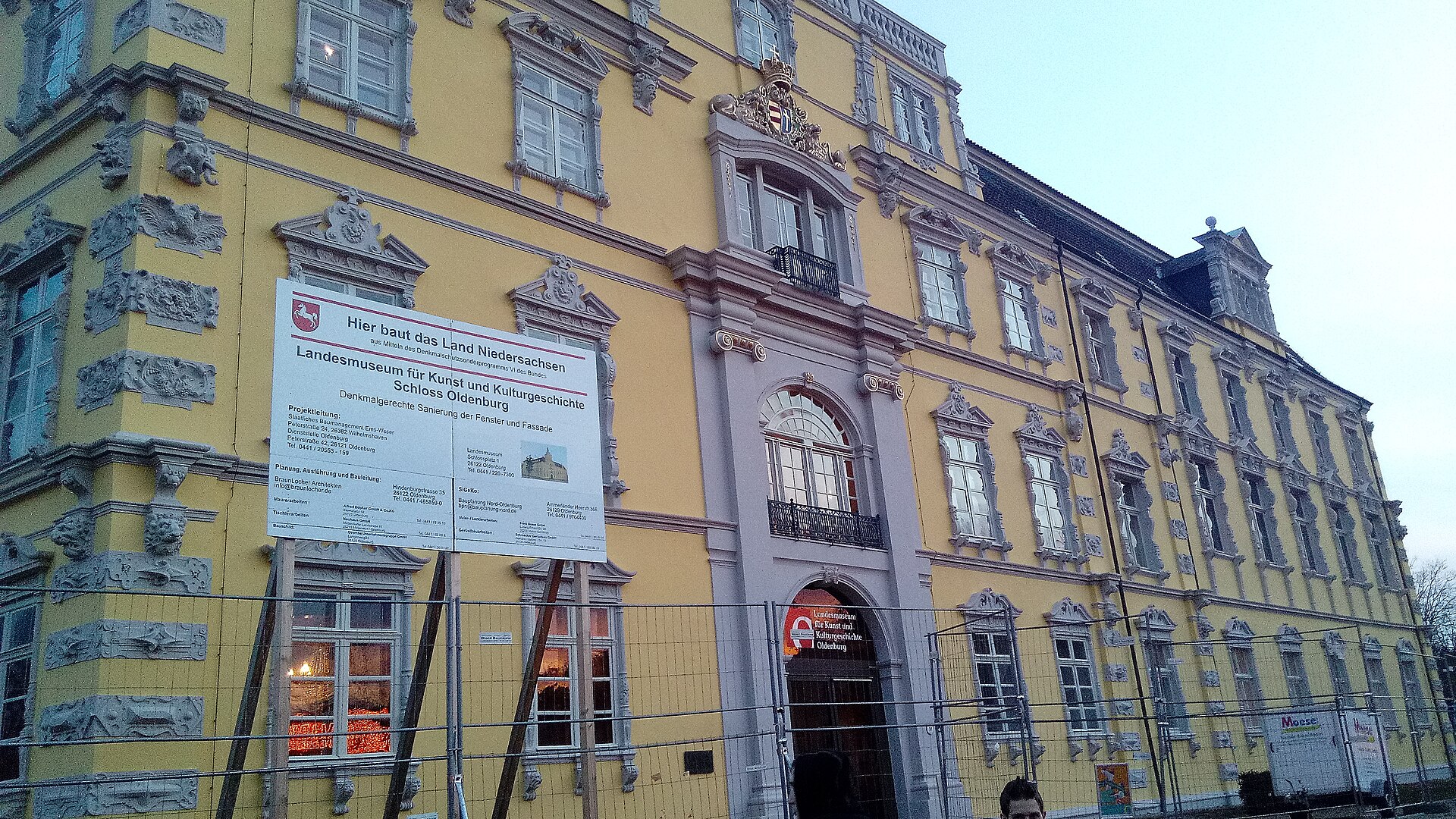 Oldenburger Schloss in der Innenstadt von Oldenburg